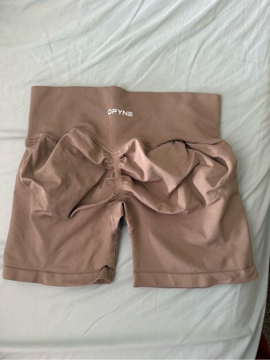 Dfyne Pants - DFYNE High-Rise Bike Shorts — Taupe